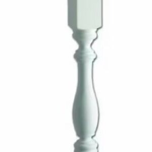 Elegant White Decorative Pillar